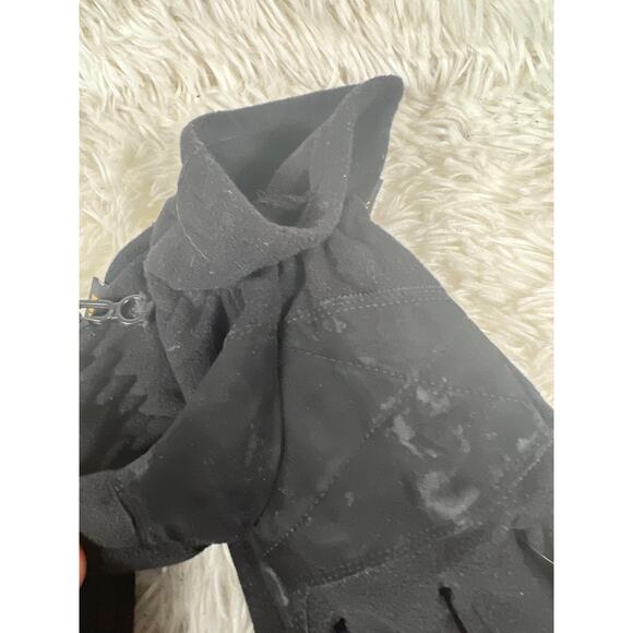 Berg Tech Gloves Mens Black Softshell Lined Windproof Breathable Winter - Picture 6 of 8